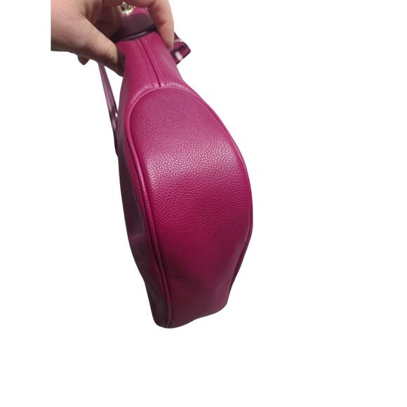 Kate Spade Rosie Large Crossbody Bag Dark Raspberry Pebbled Leather EUC K5807 - Picture 4 of 8